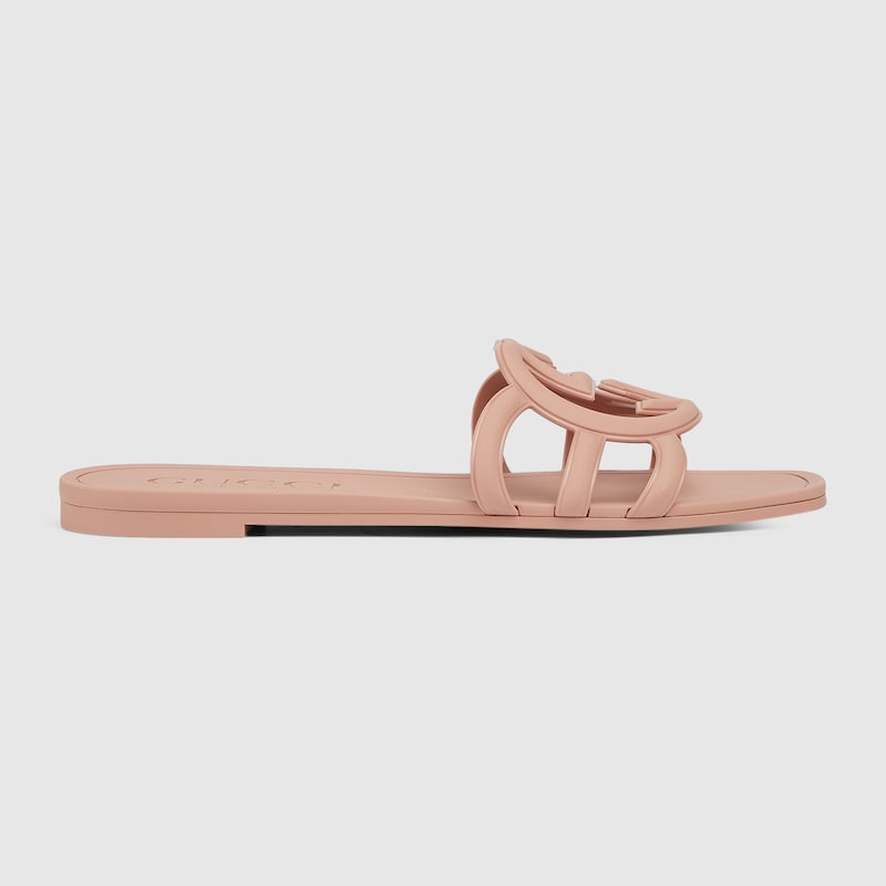 Women’s Interlocking G slide sandal - Image 3